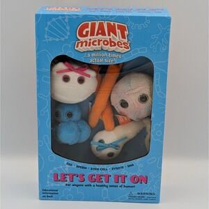 Giant Microbes Themed Gift Box - "Let's Get it On"! A Million times Actual Size